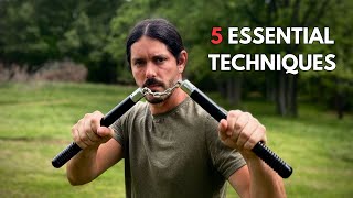 5 NUNCHUCK Essential Techniques You Must Master [upl. by Howlond]