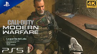 CALL OF DUTY MODERN WARFARE Misión La Guarida del Lobo  PS5 Ultra Realistic Graphics 4K 60fps HDR [upl. by Lorry]