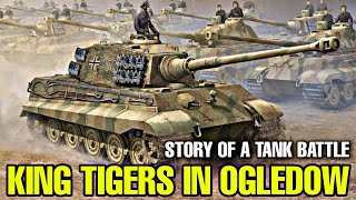 3 King Tigers vs T3485s  Tank Battle of Oględów Poland [upl. by Chloris268]