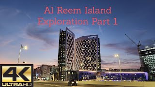 Al Reem Island Exploration Cycling Tour Part 1 [upl. by Yluj]