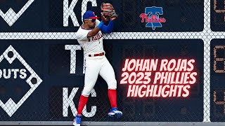 JOHAN ROJAS 2023 PHILLIES HIGHLIGHTS MLB JOHANROJAS PHILLIES [upl. by Gargan]