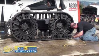 Howto Install Skid Steer Tracks  Skid Steer Solutions [upl. by Fenn]