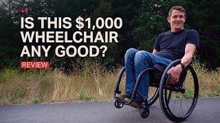 Reviewing Not a Wheelchair’s 1000 Custom Manual Wheelchair [upl. by Sitruk737]