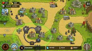 Kingdom Rush Level 17  Ruins of Acaroth [upl. by Ridley]