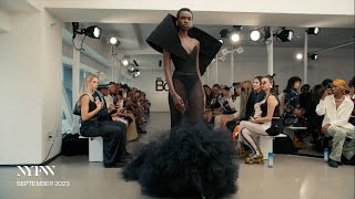 Bishme Cromartie SS24 Runway Full Show  New York Fashion Week  VRAI Magazine [upl. by Eyanaj]