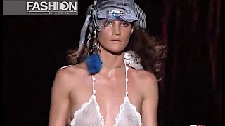 JUST CAVALLI Summer 2004 Milano  Fashion Channel [upl. by Rumit]