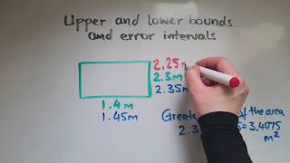 Upper and lower bounds and limits of accuracyerror intervals GCSE Maths [upl. by Ahsiek]