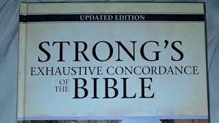 How to use Concordance l KJV l Basic [upl. by Pacifa]