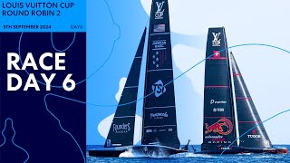 Louis Vuitton Cup  Day 6  Round Robins  LIVE [upl. by Lyndsey979]