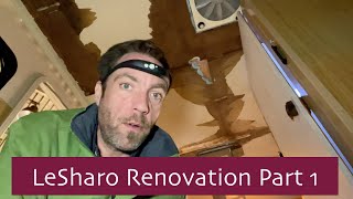 Winnebago LeSharo Renovation Part 1 [upl. by Dolora]