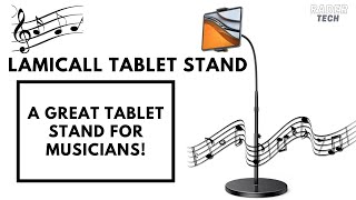 Best Tablet Stand For Musicians  Lamicall Gooseneck Tablet Holder iPad 129 Tab S7 Tab S8 Ultra [upl. by Attennot]