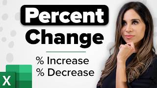 Calculate Percentage in Excel the Right Way  Change amp Amount after  increase [upl. by Refinnaej687]