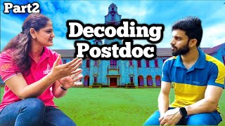 Decoding post doc IISc Bangalore  Dr Kusuma Jagadish  part2 [upl. by Collie990]