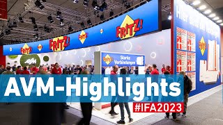 Highlights vom AVMStand auf der IFA 2023 [upl. by Nuahs295]