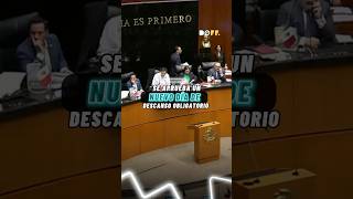 Senado aprueba que en México el 1 de octubre sea nuevo día de descanso obligatorio cada seis años [upl. by Rochella]