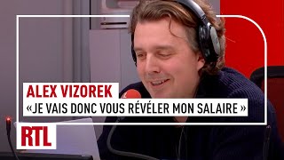 Alex Vizorek  quotParler de son salaire nest plus tabou je vais donc vous révéler le mienquot [upl. by Sailesh]