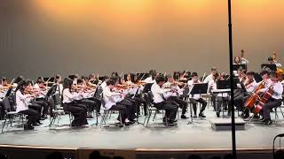 Baila Conmigo by Jerry Woolstenhulme performed by Tyee Middle School Orchestra on 10242023 [upl. by Elliven546]