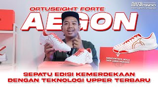 SEPATU SPESIAL EDISI KEMERDEKAAN DARI BRAND ORTUSEIGHT REVIEW ORTUSEIGHT FORTE AEGON SE [upl. by Ayahc693]