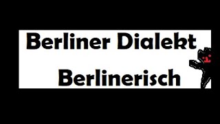 Berliner Dialekt  Berlinerisch  Berlinerisch für Anfänger von Instagram  Berliner Dialekt lernen [upl. by Nava]