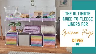 The Ultimate Guide to Fleece Liners for Guinea Pig [upl. by Asiruam336]