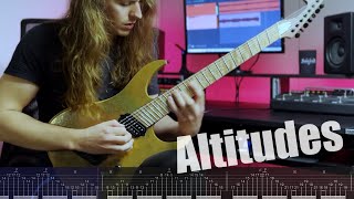 Jason Becker  Altitudes Cover Sweep Picking Arpeggios  Tabs [upl. by Forrester25]