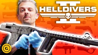 Firearms Expert Reacts to Helldivers 2s Guns PART 2 [upl. by Marji93]