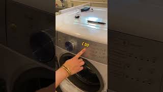 How to reset your Maytag maxima XL washing machine hack￼ [upl. by Grunenwald]