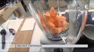 Recette  Le melon à lestragon du chef Rémy Giraud [upl. by Mckenna]