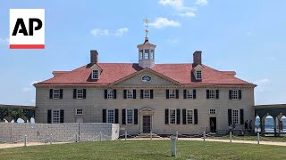 Centuriesold cherries unearthed at George Washingtons Mount Vernon estate [upl. by Onid231]