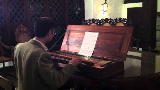 Mozart  K33B in F Major played on a copy of Mozarts clavichord 1763 Johann Andreas STEIN [upl. by Klenk]