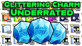 💎 I USED 128 GLITTERING CHARMS ON MY 51 HUGES quotUNDERRATEDquot AND THIS HAPPENED IN PET SIMULATOR 99 [upl. by Cronin285]