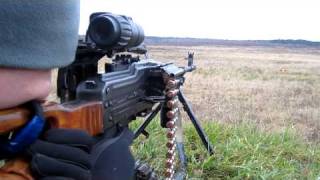 ПКМ PKM Machine gun [upl. by Zachery]