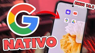 GOOGLE NATIVO ✅ por FIN pero NO para TODOS solo EMUI 131 compatible HUAWEI P60 PRO [upl. by Dohsar]