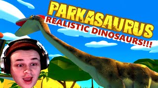 NEW UPDATE REALISTIC DINOS  Parkasaurus [upl. by Anawal]