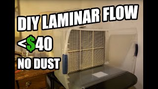 DIY laminar flow hood Cheap Easy Quick Great for spin coating and photolithograpy [upl. by Annat]