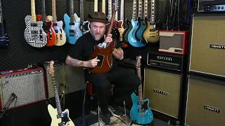 Reverend Guitars bolton series Kingbolt RA electric guitar Demo [upl. by Ydnys866]