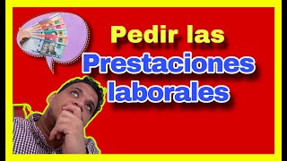 Las prestaciones laborales solo se pagan cuando termina un contrato de trabajo NO SON AHORROS [upl. by Nosro316]