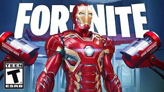 30 SECRETS In Fortnites IRON MAN Update [upl. by Etnomal729]