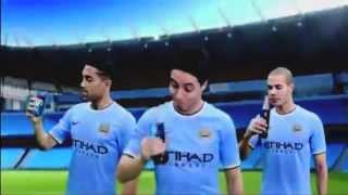 Manchester city commercial  est  Tevez Nasri clichi Rodwell Thailand [upl. by Adlanor501]