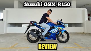 Suzuki GSXR150 Malaysia  REVIEW [upl. by Porche]