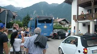 Larrivo dellINTER a Pinzolo  06072012 [upl. by Olinde]