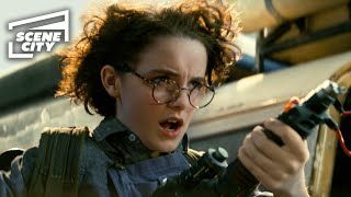 Ghostbusters El Legado Persiguiendo al Fantasma Muncher Escena de McKenna Grace [upl. by Cand]