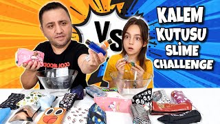 KALEM KUTUSU SLİME SCHALLENGE OYUNCAX TV MELİKE ELİF [upl. by Scandura]