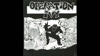 FREEZE UP by Operation Ivy Lyrics Video punkrock [upl. by Ezirtaeb]