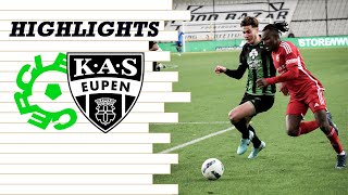 Highlights Matchday 15  Cercle Brugge vs KAS Eupen [upl. by Mihsah]