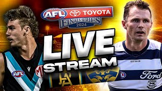 QUALIFYING FINAL  Port Adelaide vs Geelong AFL Finals Live Stream [upl. by Hollingsworth]