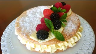 TORTA MILLEFOGLIE CON CREMA DIPLOMATICA🍰RITA CHEF  Deliziosa e semplice da realizzare [upl. by Maidel90]