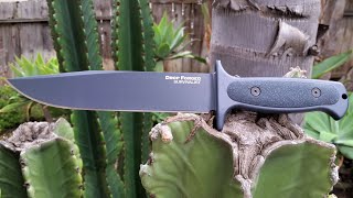 ColdSteel Drop Forged Survivalist New Version Knife Video [upl. by Anitsyrk]