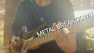 I PLAY METAL BREAKDOWN ON MY SINGLE COIL STRATOCASTER [upl. by Anna-Maria]