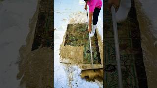 Satisfying Muddy Rug Cleaning asmr carpetcleaning satisfying [upl. by Sherfield]